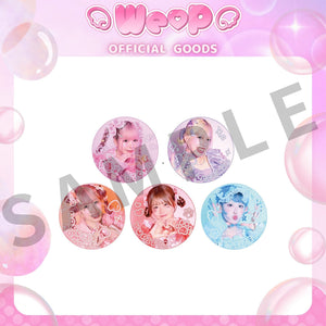 We♡P かわウィピ♡缶バッジ