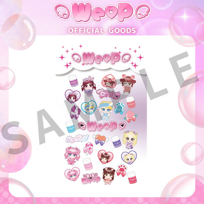 We♡P かわウィピ♡立体シール